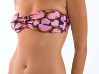 Video: Rio De Sol Bikini Tops Top Amore-Pink Bandeau-Crispy