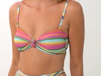 Video: Rio De Sol Two Piece Swimwear Set Supercolor Bandeau-Joy Highwaist-Spin