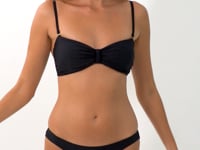 Video: Rio De Sol Two Piece Swimwear Set Touch-Black Bandeau-Crispy Nice