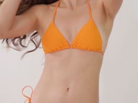 Video: Rio De Sol Bikini Bottoms Bottom Bio-Laranjada Lacinho