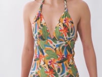 Video: Rio De Sol One Piece Swimsuits Tropical Mel-Op
