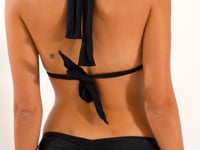 Video: Rio De Sol Bikini Bottoms Bottom Shimmer-Black Mel