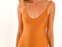 Video: Rio De Sol One Piece Swimsuits Shimmer-Nocciola Hype-Noa