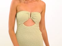 Video: Rio De Sol Mini Dresses Brisa-Pistache Sara Dress