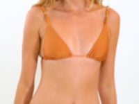 Video: Rio De Sol Bikini Bottoms Bottom Shimmer-Nocciola Lacinho